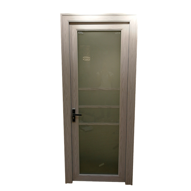 Aluminum toilet door