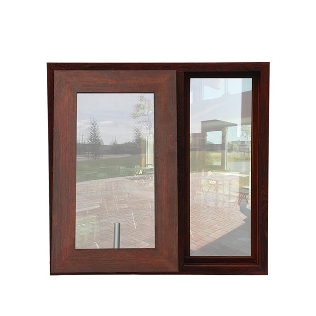 Aluminum anwing window