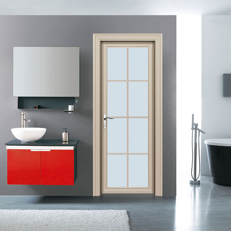 Aluminum toilet door