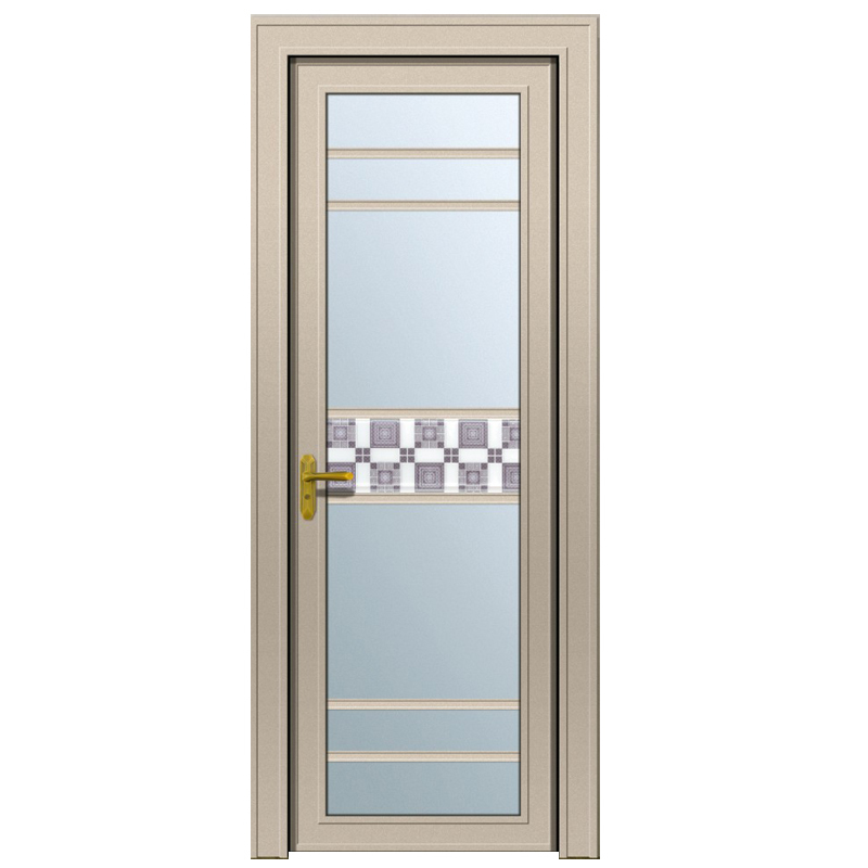 Aluminum toilet door