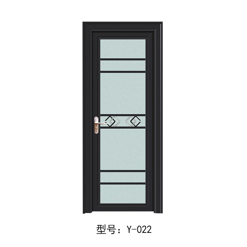 Aluminum toilet door