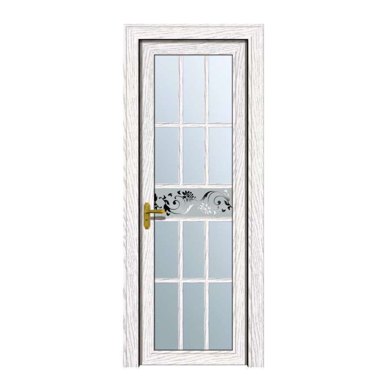 Aluminum toilet door