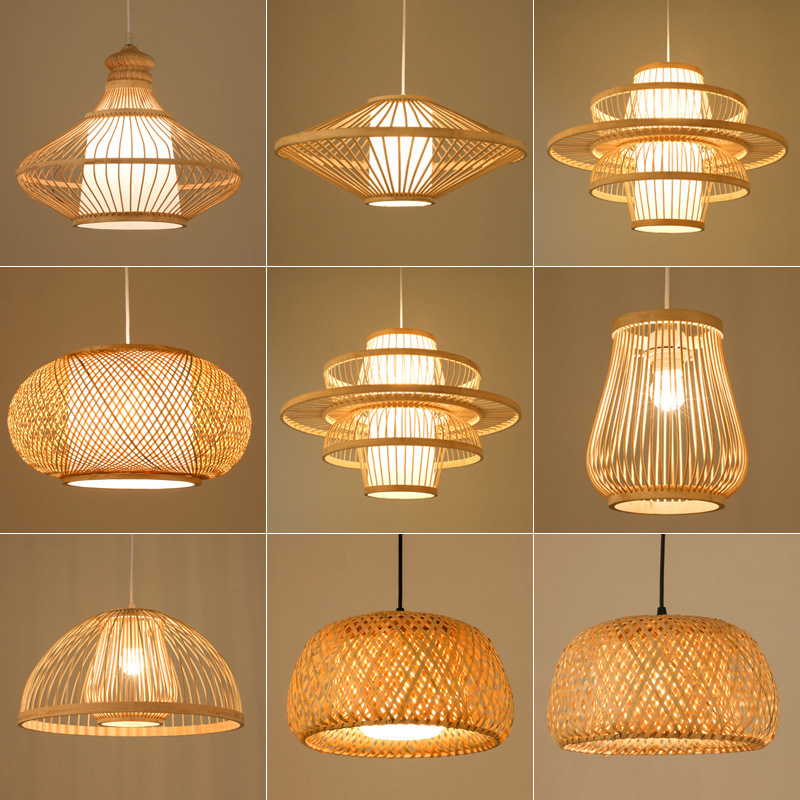 guest house/hotel pendant light bamboo decoration light