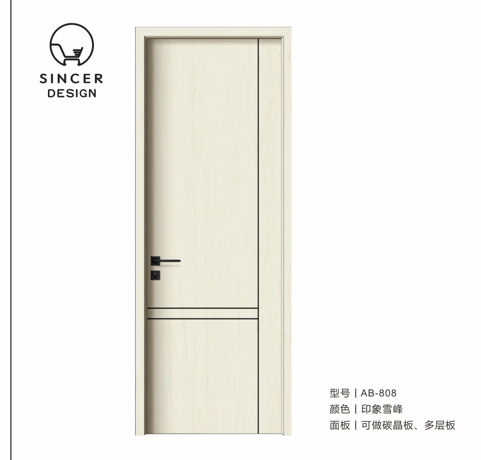 2023 Latest Modern Design China Suppliers Hot Sale Interior Wooden Door