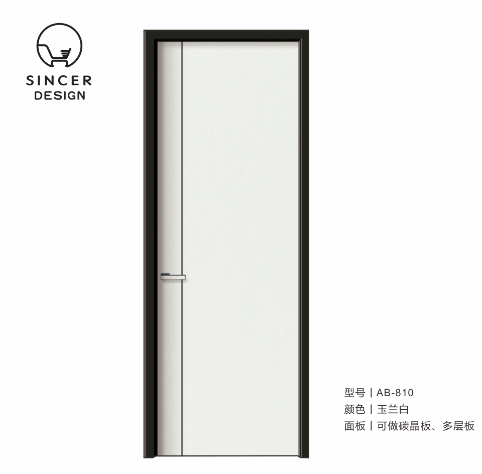 High Quality European Style Modern Interior Door Plywood Door