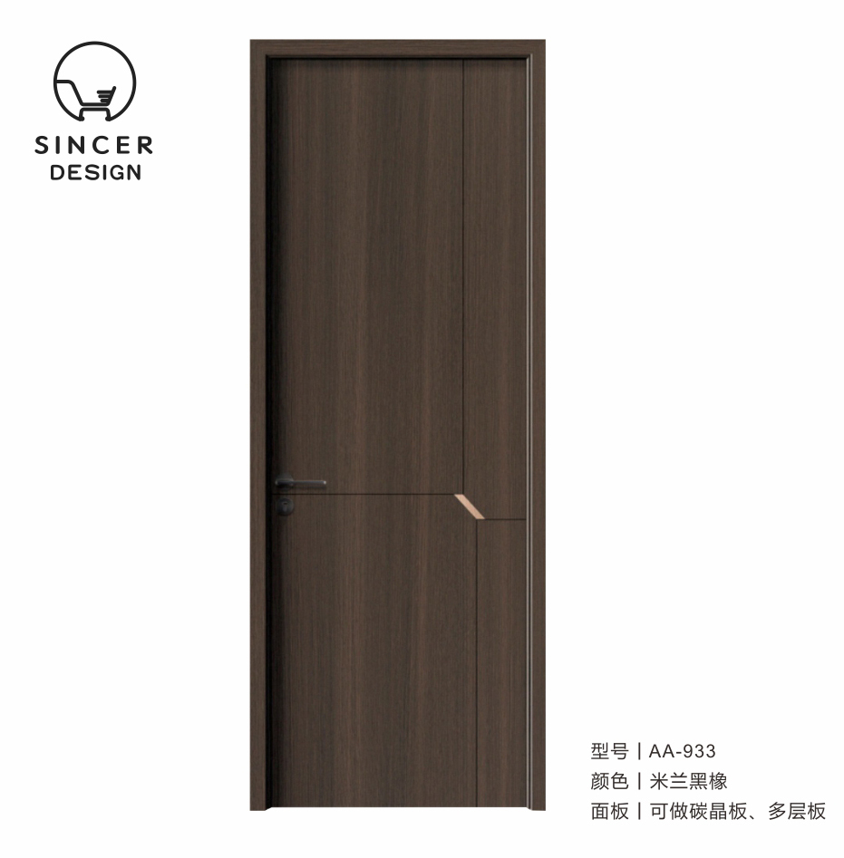 Wooden Security Doors Veneer Fire Proof Hotel Solid Luxury Door Sold Wood