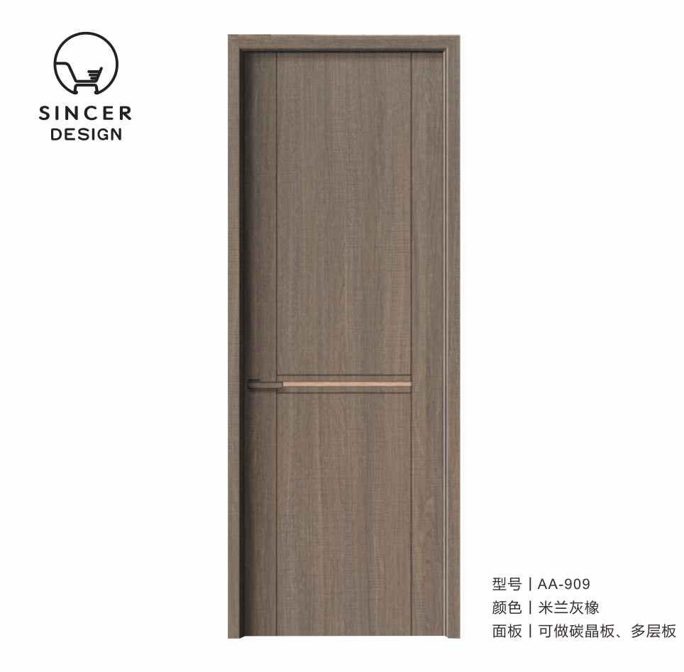 Design Home Main Luxury Wooden Furniture Door Vertical Wooden Door