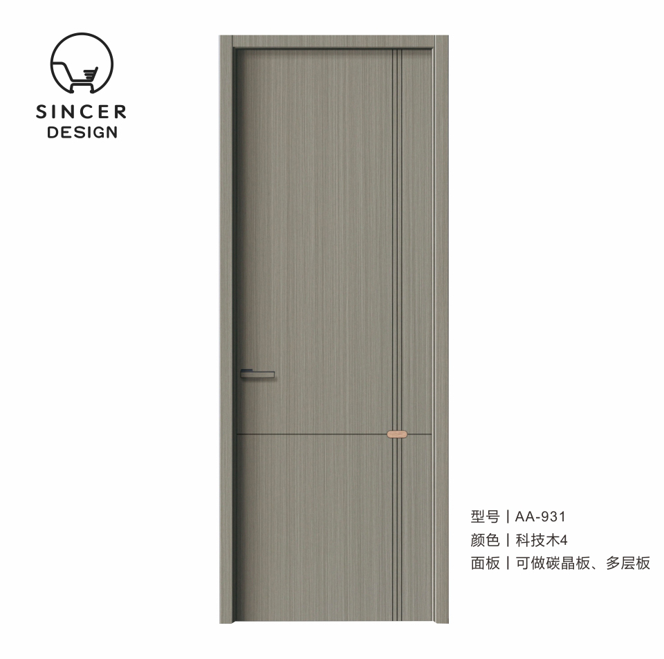 High Quality Internal Room Wooden Door Design Bedroom Modern Interior Wooden Door Others Doors