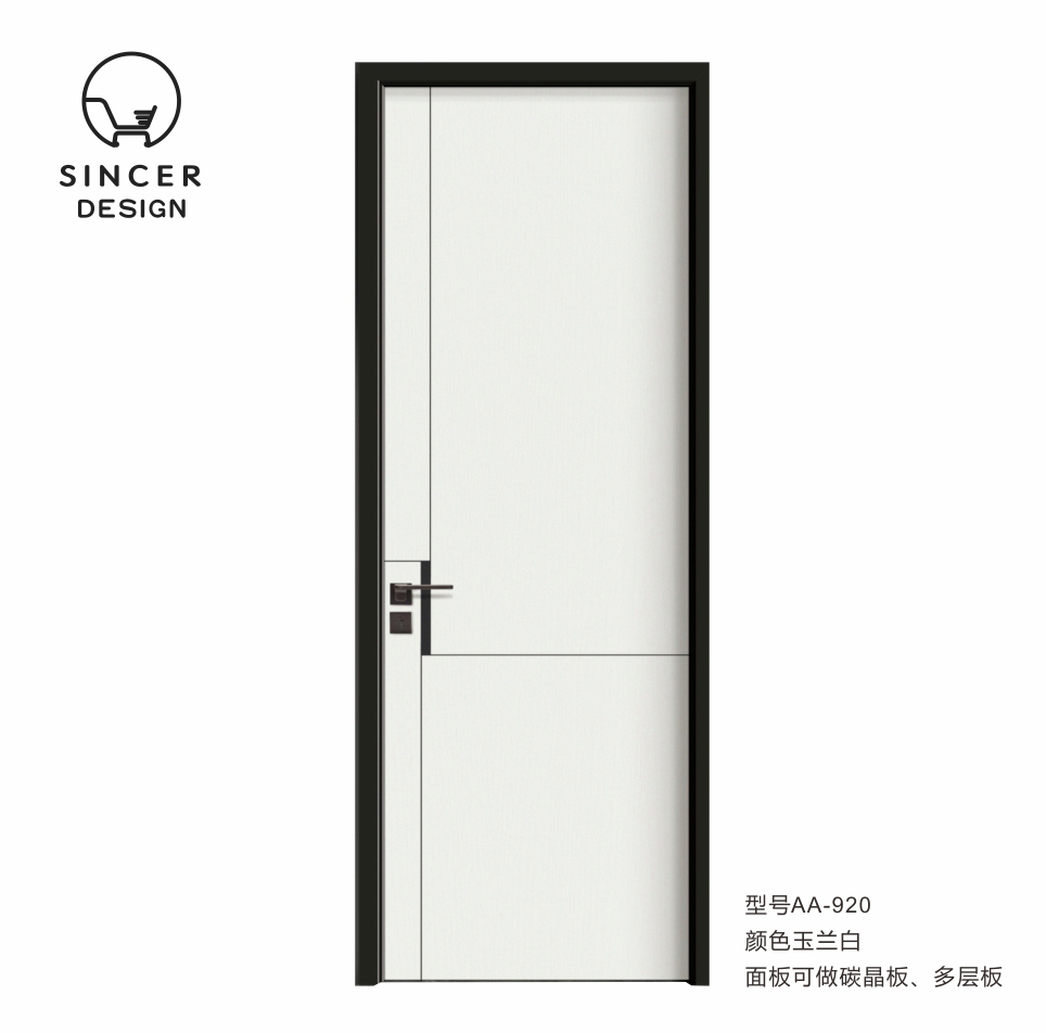 Modern House Internal Door Design Interior Solid Wood Doors Factory Price