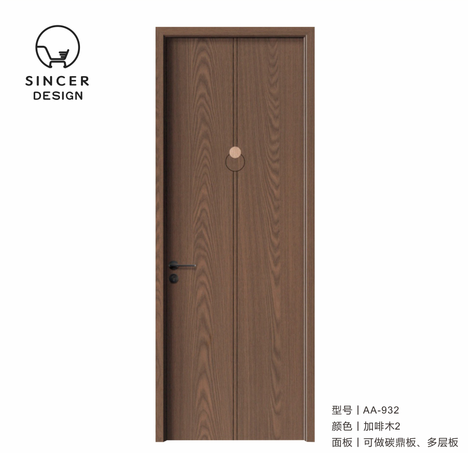 Cheap Modern Soundproof Wooden Door Spray Paint Free Melamine Door Laminated Door