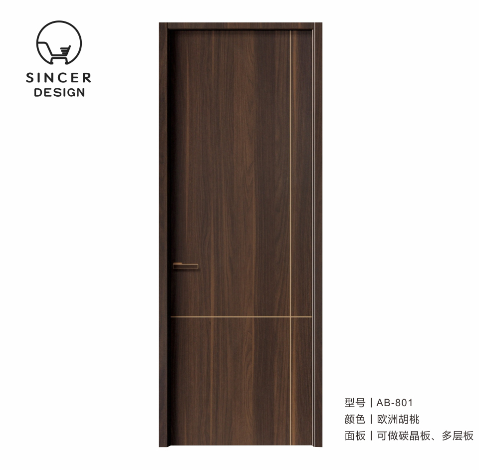 Exterior Flush Hotel Door Wooden Bedroom Internal Room Wood Interior Doors