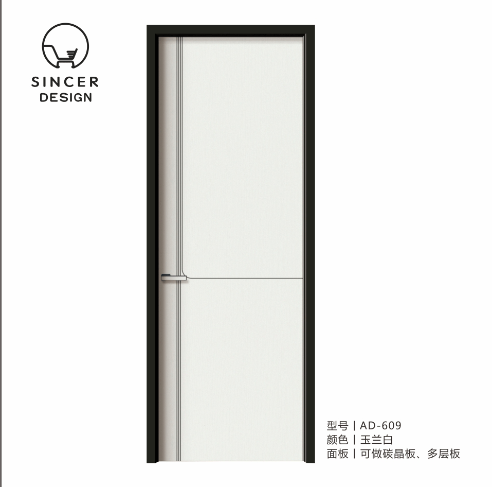 New Design Solid Wooden Door For Villa And Hotel