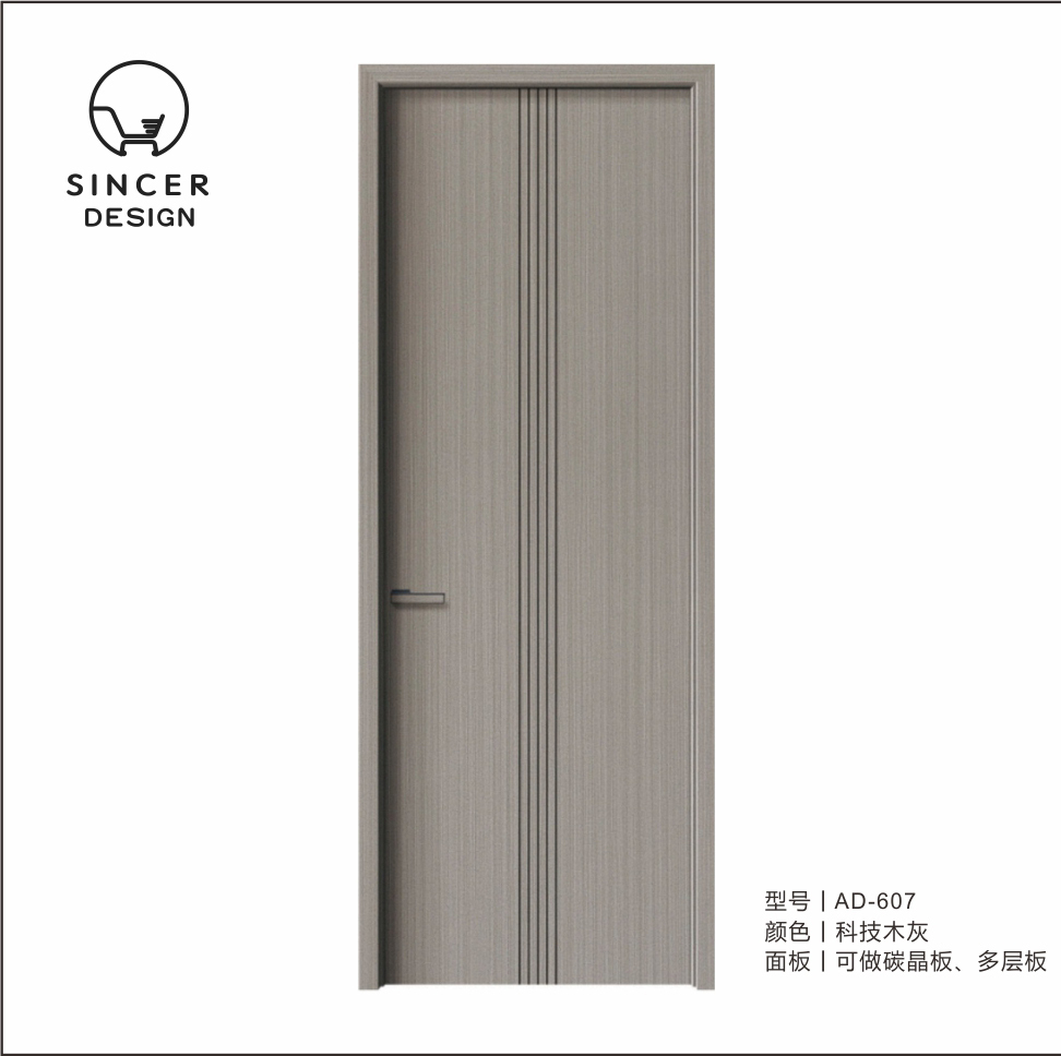 Interior Wood Luxurious Antique Design Armored Solid Entry Doors Swing Modern Exterior