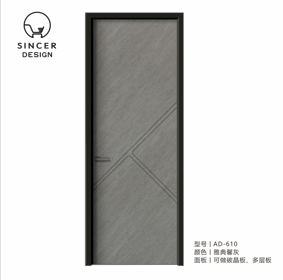 Design High Quality Room New Style Solid Wooden Door for Villa And House
