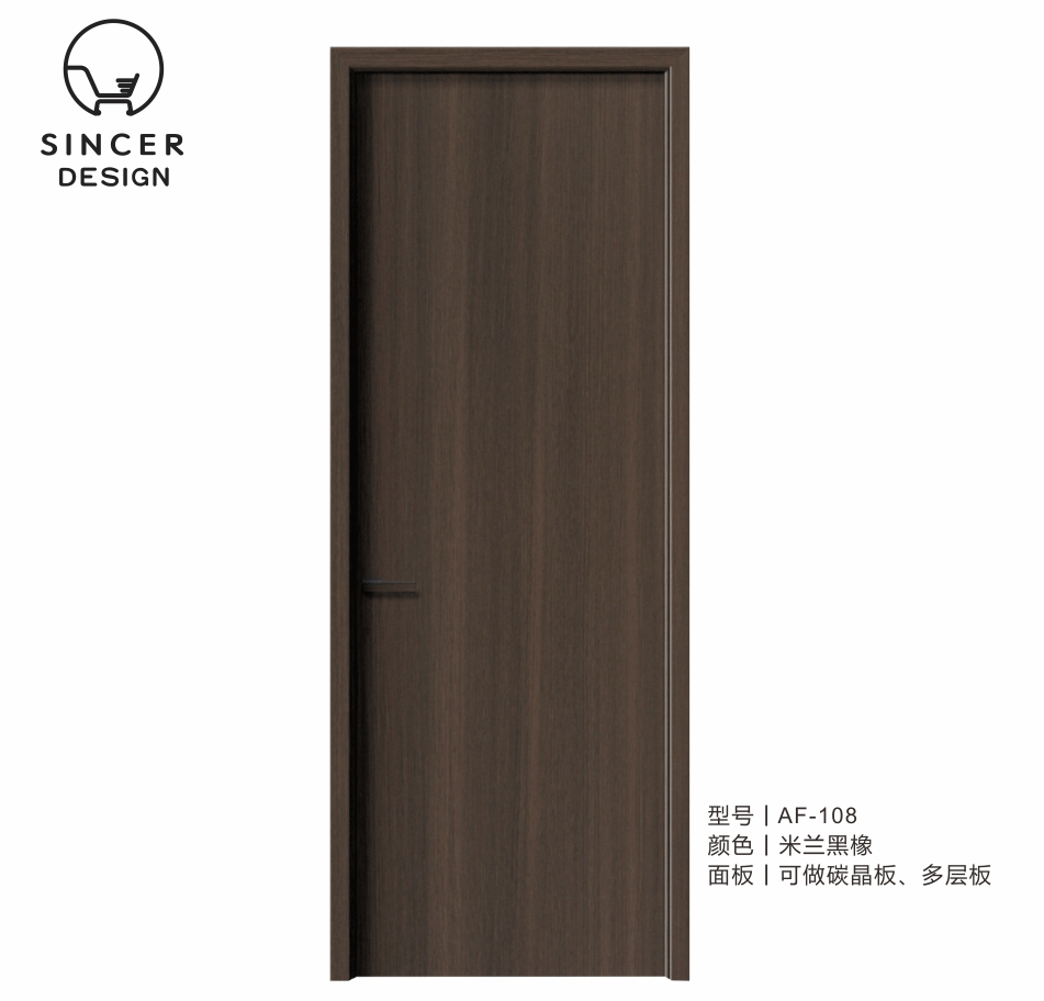 High Quality Solid Modern Wood Door For Exterior Doors Solid Price