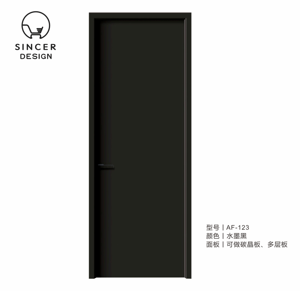 Latest Design Wooden Front Main Door Wood Flush Waterproof Timber School Interior Door