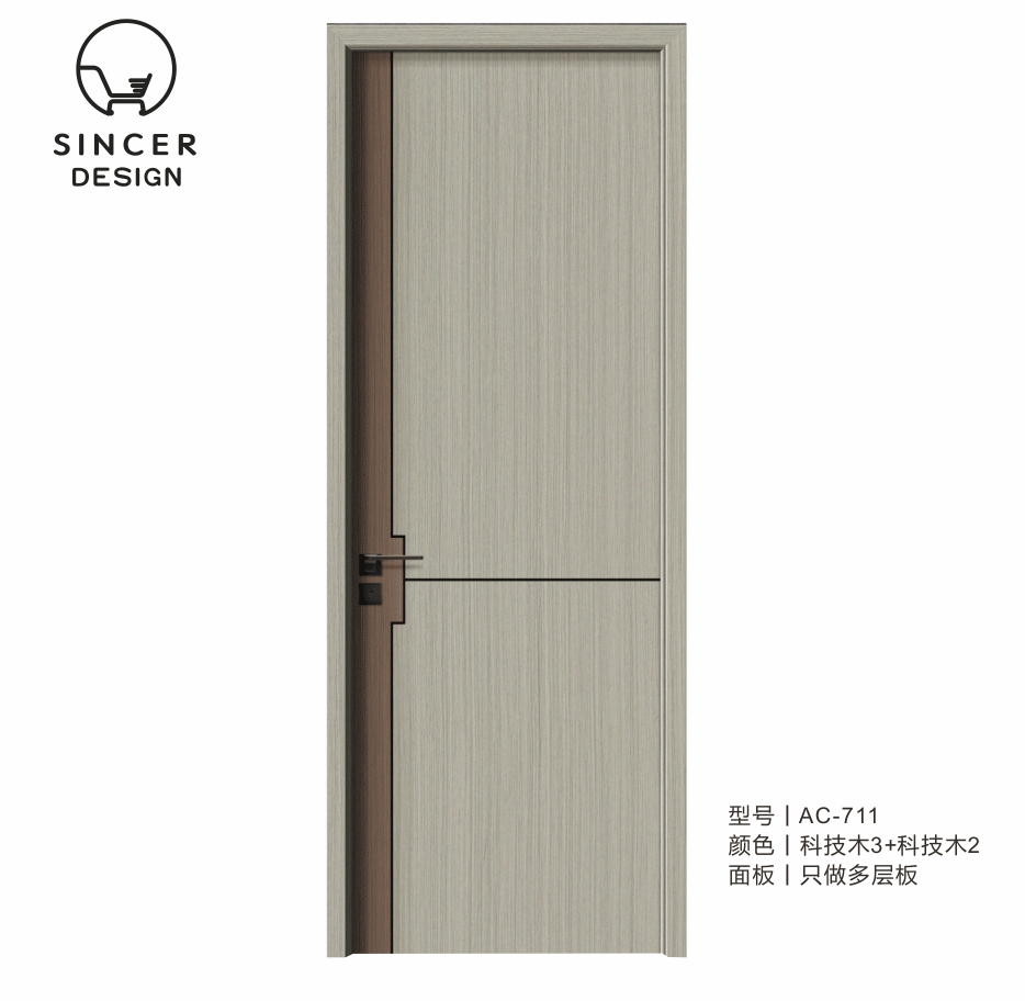 Modern Pure Solid Wood Double Door Solid Wooden Double Door Teak Wood Door