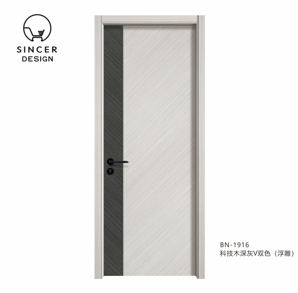 Customized Supplier Interior Door MDF New Designs Interior Door Solid MDF Interior Doors For Office