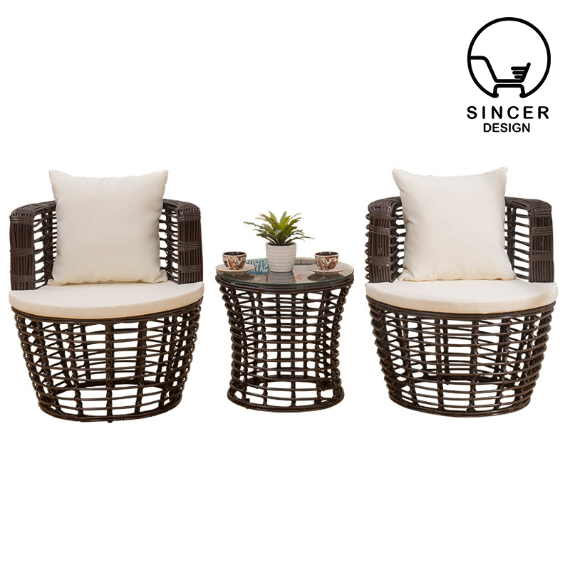 Villa Hotel Patio Resort Project Aluminum Garden Sofa Set Outdoor Furniture