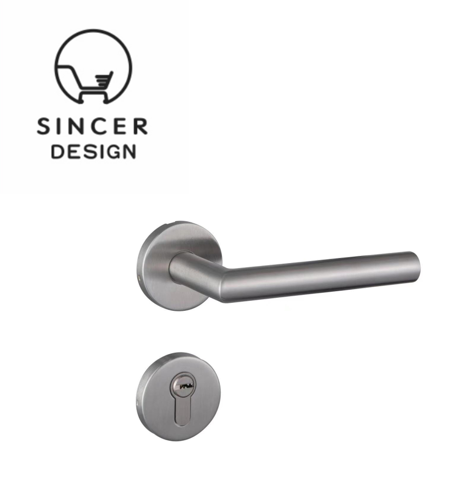 Bedroom Home Door Lock Handle Split Lock With Key