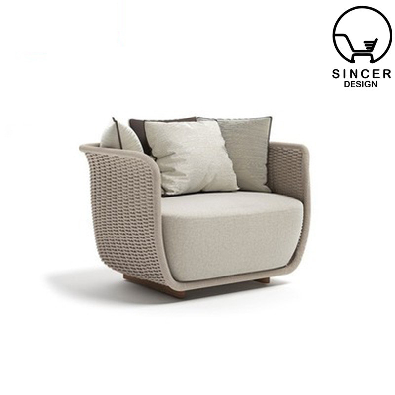 Garden Outdoor Furniture Sets Modern Sofa Waterproof Sectional Sofa Set