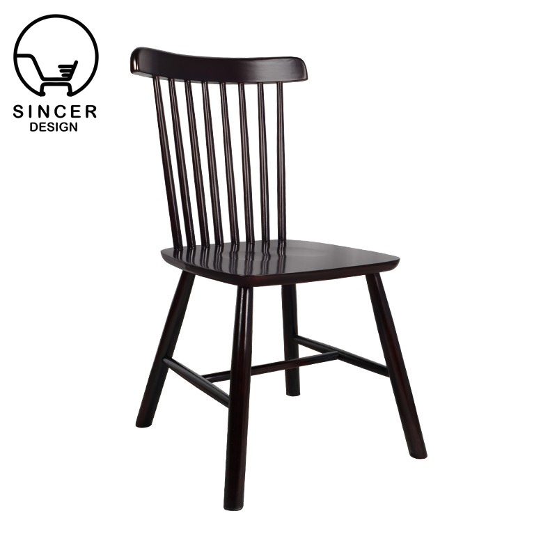 Wholesale Classic Modern Wooden Chair Solid Wood Chair Restaurant Dining Chair