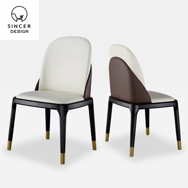 Dining Room Furniture Modern High Load Bearing Chair with Solid Wooden Home Furniture