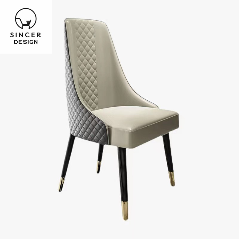 Modern Home Furniture Wear and Dirt Resistance Solid Wooden Chair Comfortable Dining Chairs Price