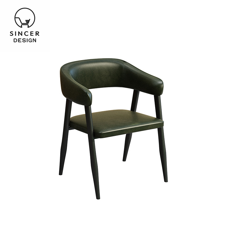 Customization High Quality PU Leather& Fire Board Desktop Dining Table Set/Dining Table and Chair