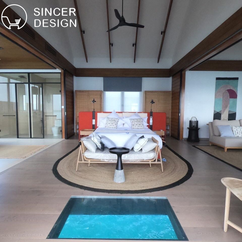 Modern Luxury Custom Made Hotel 5 Star Project Commercial Hotel Bedroom Furniture Set