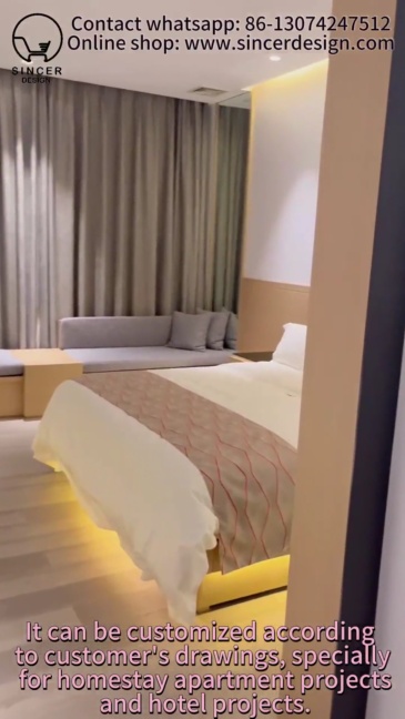 Modern Design Hotel Furniture Sets Customized Hotel Furniture Bedroom Sets