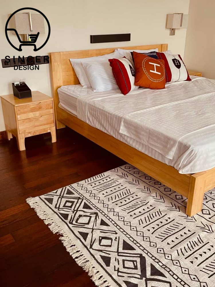 All Interior Design Styles Guestroom MDF Melamine Wooden Furniture Wood Hotel Star Project Bedroom Set