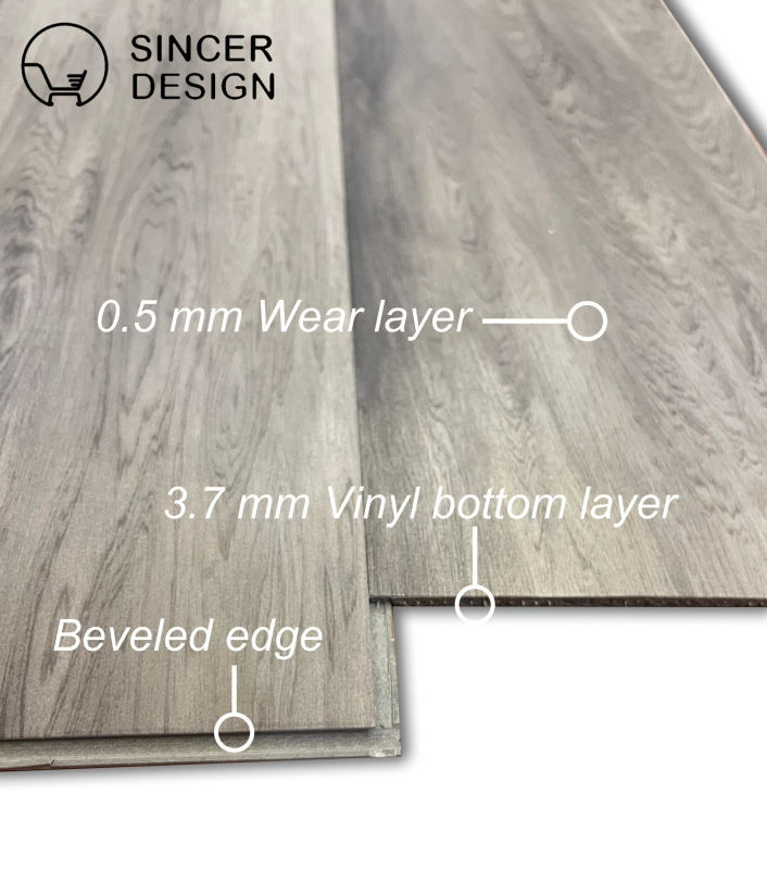 LVT Flooring Antistatic LVT 6mm Fireproof Floor Covering Vinyl Floor