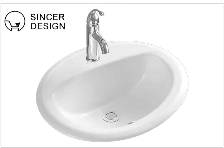 High Quality White Washbasin Above Counter Top Lavabo Bathroom Sink Ceramic Art Wash Hand Basin
