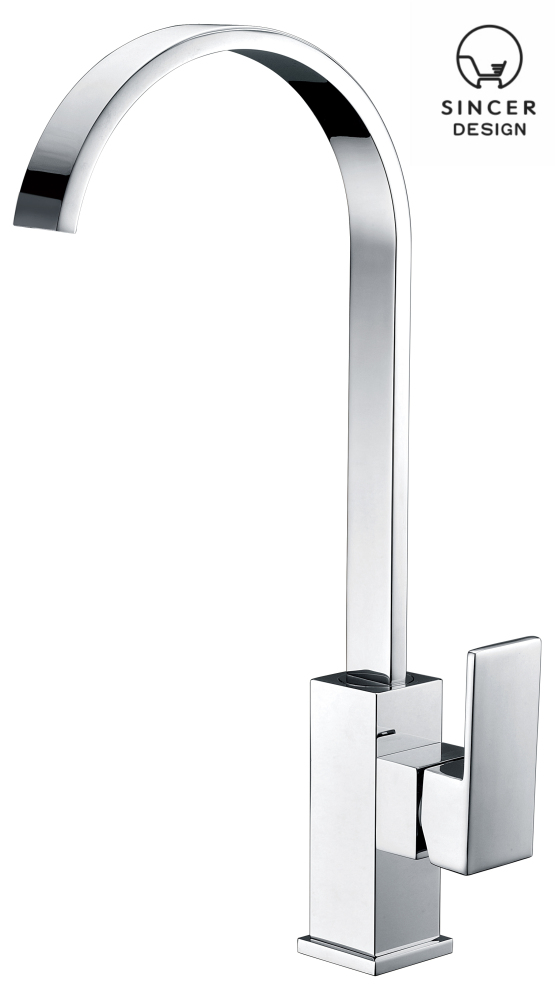 Washbasin Solid Brass Finish Single Lever Mixer Single Handle Metered Single Hole Graphic Design ceramic Basin Faucet