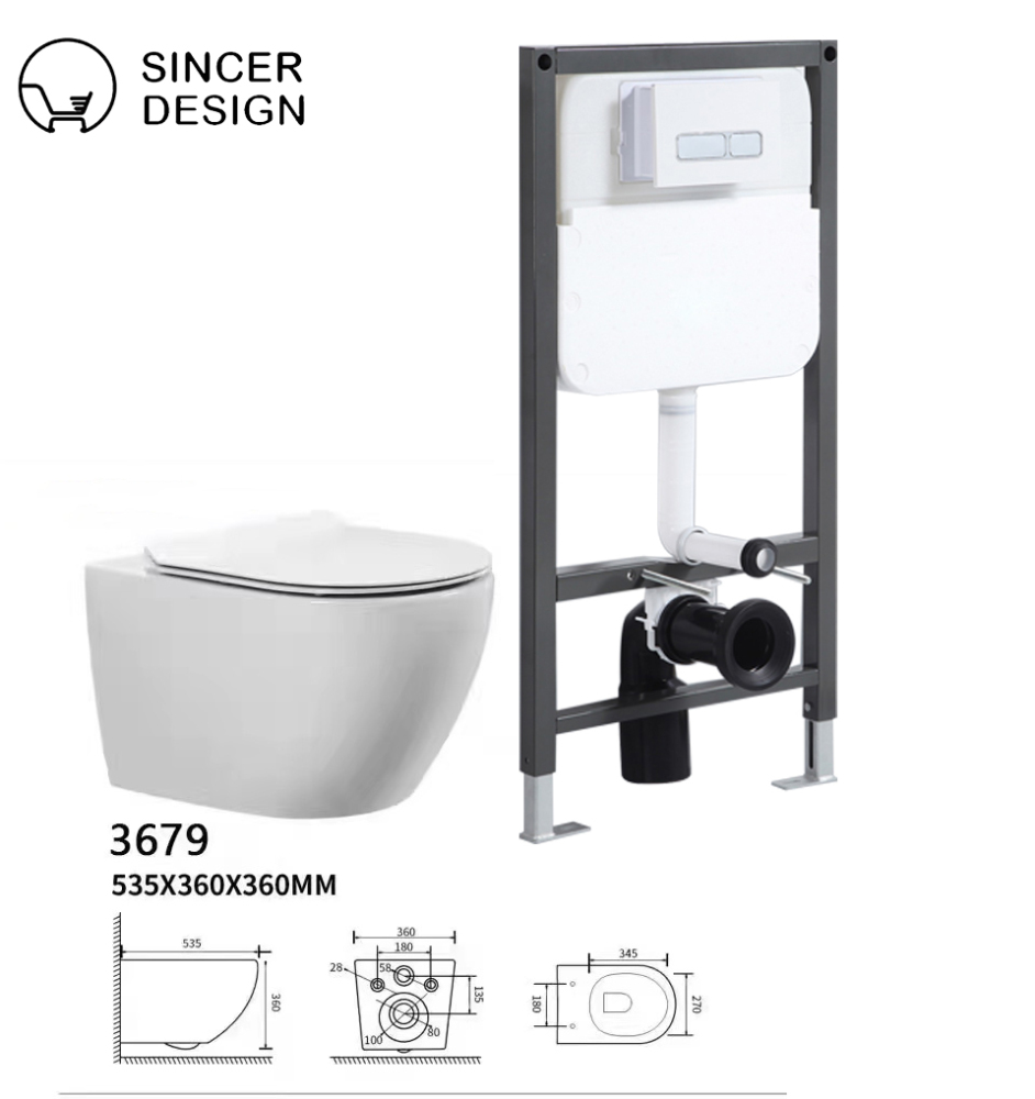 Hot selling Ceramic Wc Bathroom toilet bowl brand dual flush Floor Mounted One Piece Toilet