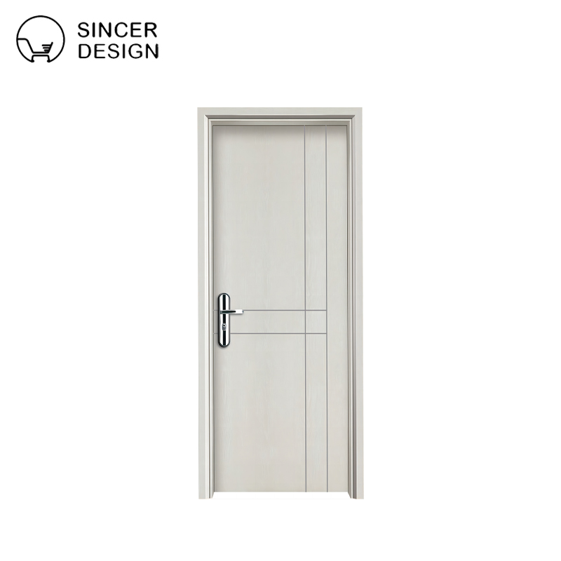 Wholesale Eco-friendly Door Manufacturer for Waterproof and Moisture-proof Interior Bedroom Doors, Painted Door Sets, Custom-made Wooden Doors