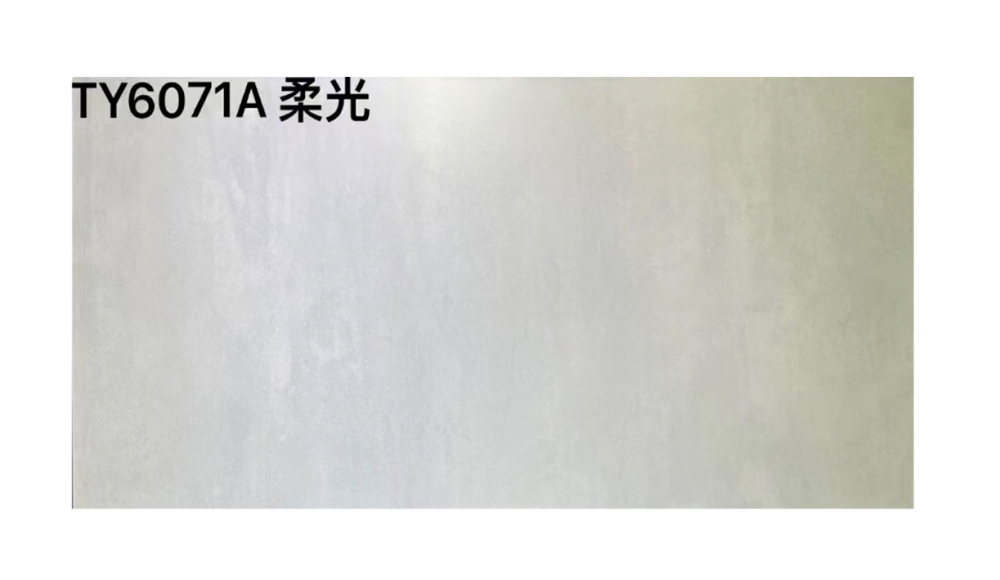 3D Grey 300*600mm Wall Tile - Extending Space Wallpaper with Soft Light Industrial Style for Corridor, Office Reception, and Floor Tile