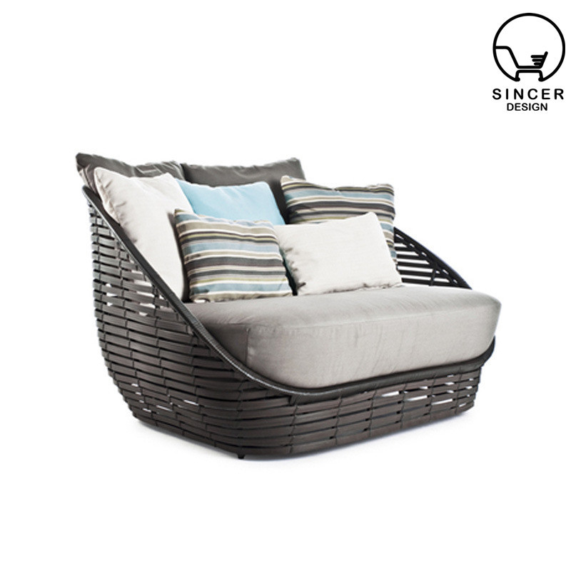 Luxury Modern Furniture Garden Sofa Set Patio Hotel Villia Sofa Outdoor Sofa