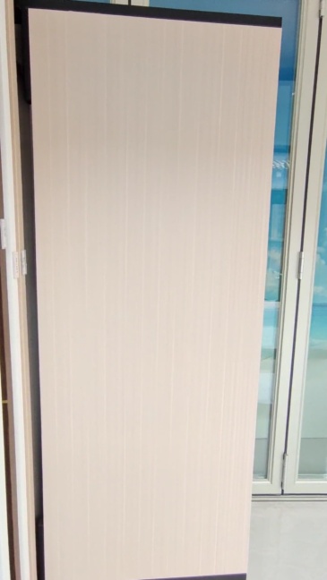 Wooden Internal Door Interior Carbon Crystal Solid Door for House Aluminum Wood Door