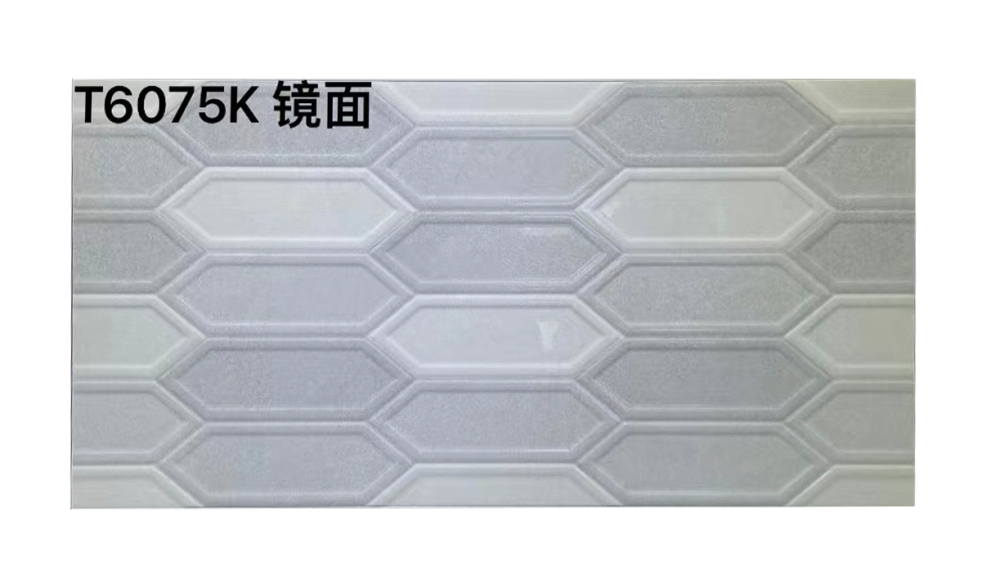 Matte Anti-slip Floor Tile for Living Room Bedroom Kitchen Balcony, 300X600 Antique Tile with Cement Gray Terrazzo Wood Grain