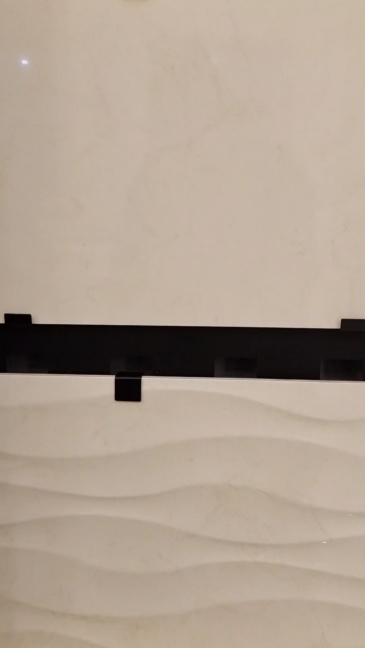 Nordic Style Grey-White Wave Pattern Ceramic Tile 300x600 - Kitchen, Bathroom Wall Tile with Solid Color and Textured Stripes