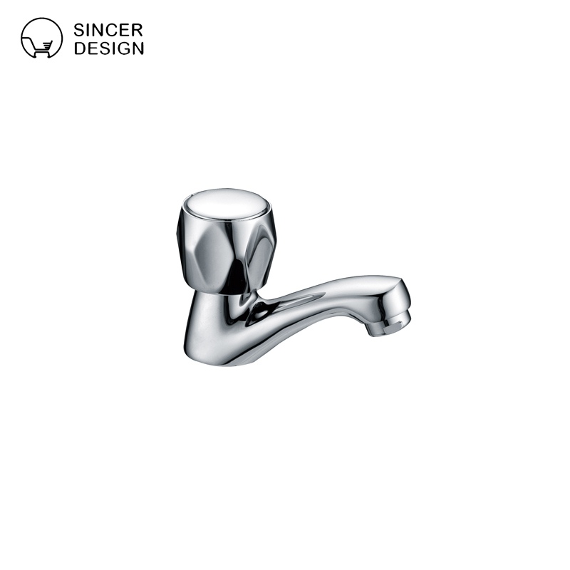 Bathroom Sink Faucet, Washbasin Water Tap, Antique Basin Faucet for Home Improvement, Single Cold Water Tap for Building Materials