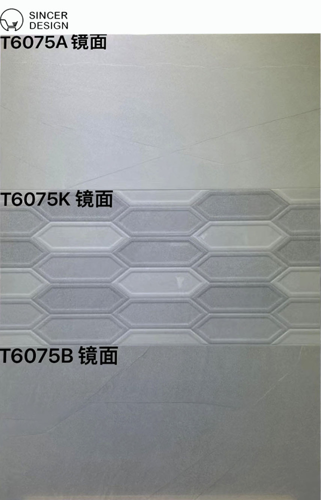 Matte Anti-slip Floor Tile for Living Room Bedroom Kitchen Balcony, 300X600 Antique Tile with Cement Gray Terrazzo Wood Grain