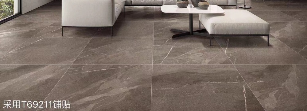 Elegant Anti Slip Rustic Tile Dark Grey Matte Finish 600*600mm Floor Tiles For Garden