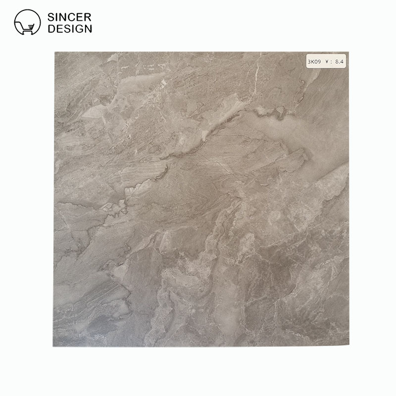 Tile with Soft Glow Skin Glaze, Grey Texture, 300x300 Floor Tile and Wall Tile