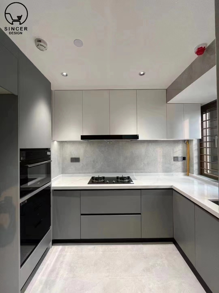 Solid Wood Kitchen Cabinets for Home Kitchen Pantry