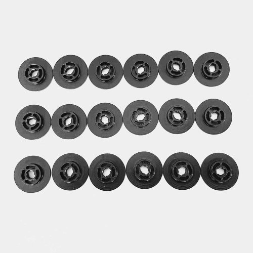 CNC Machined Nylon Spacer with shoulder