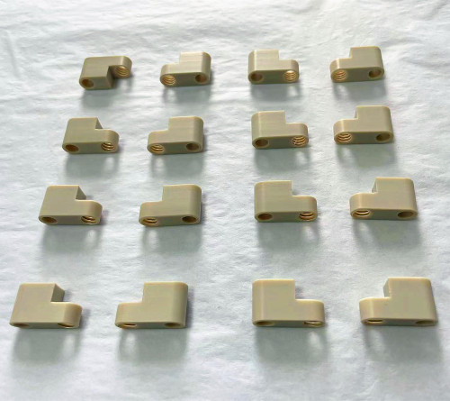 PEEK CNC Machined Parts for Probe Mount