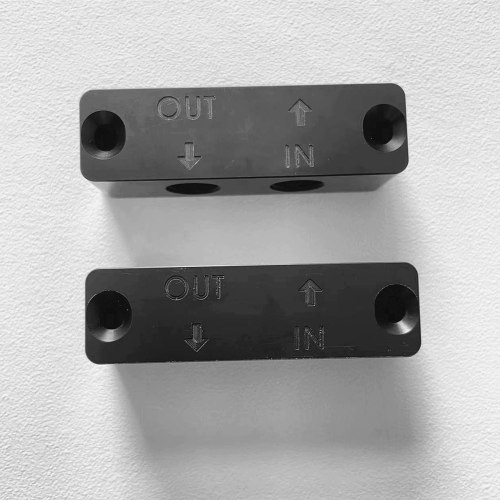 Delrin CNC Machined Electrode Manifold